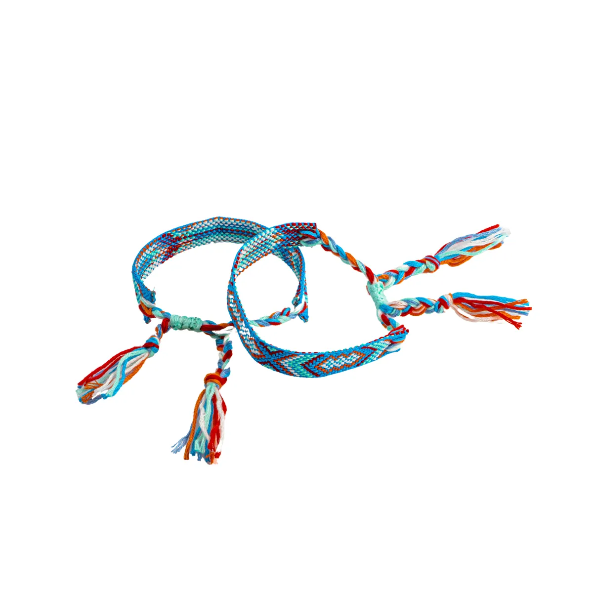 Braided Bracelet Set of 2 -  Graffiti Roots