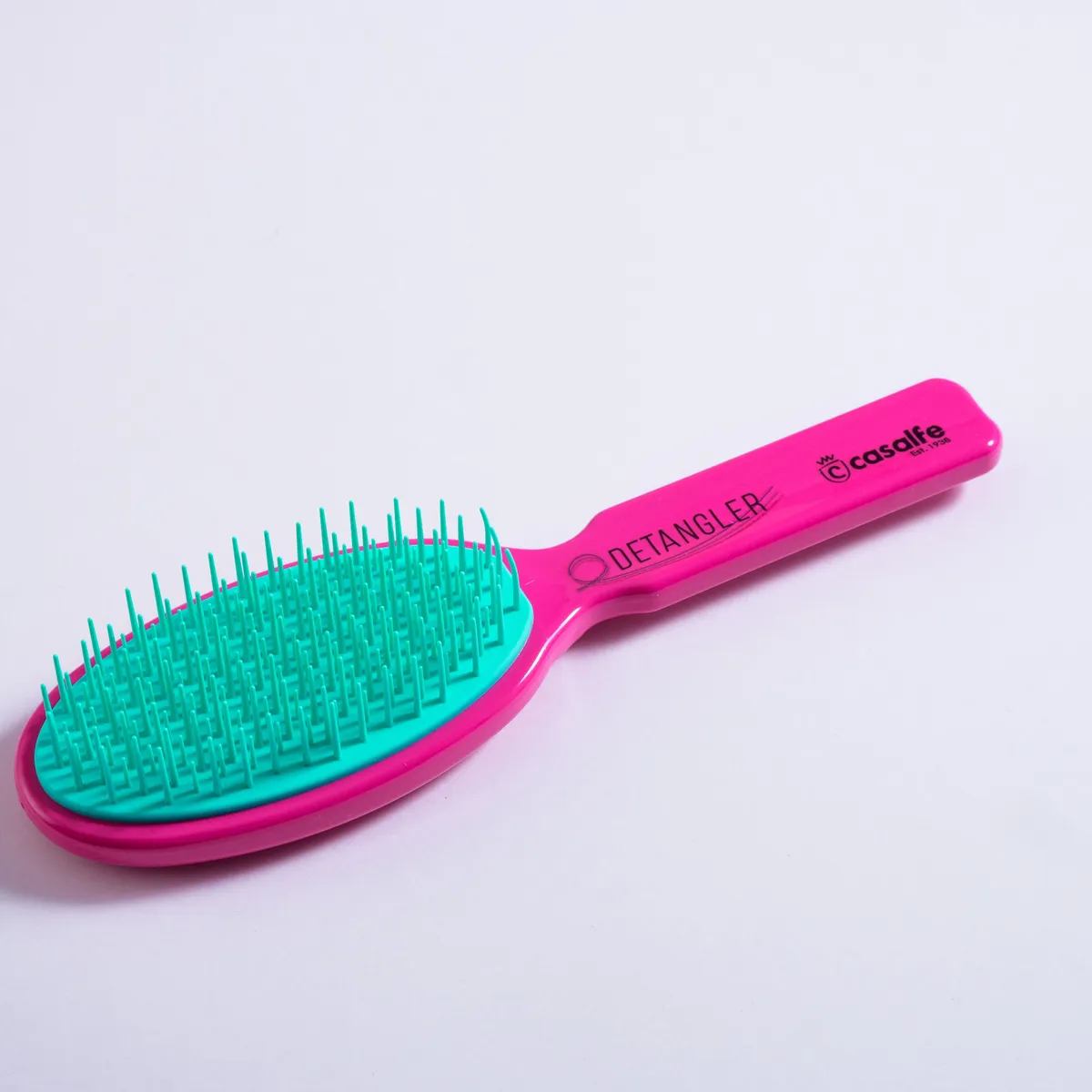 Detangle Oval Brush Normal Hair-Blue/pink