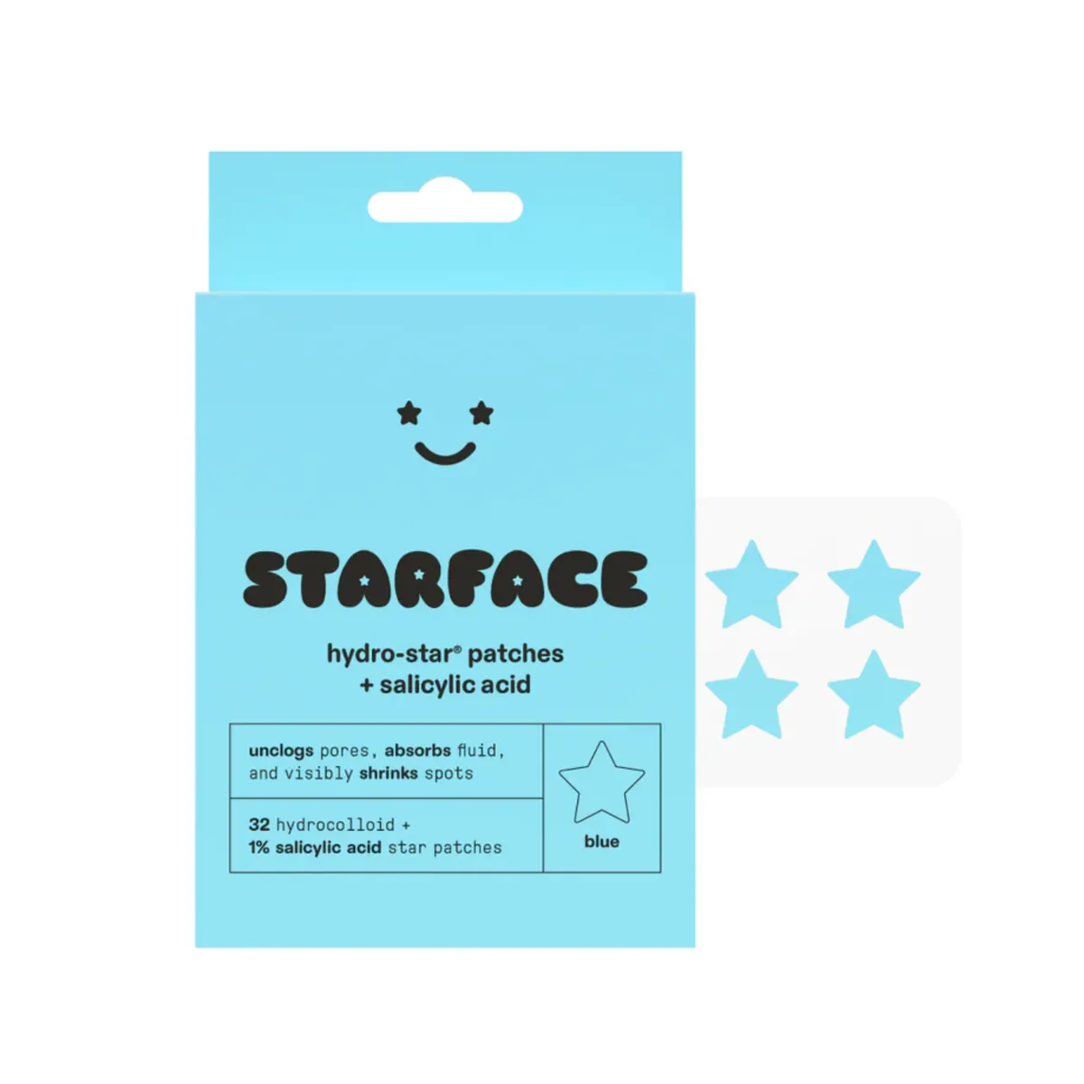 Hydro-star + salicylic acid Blue