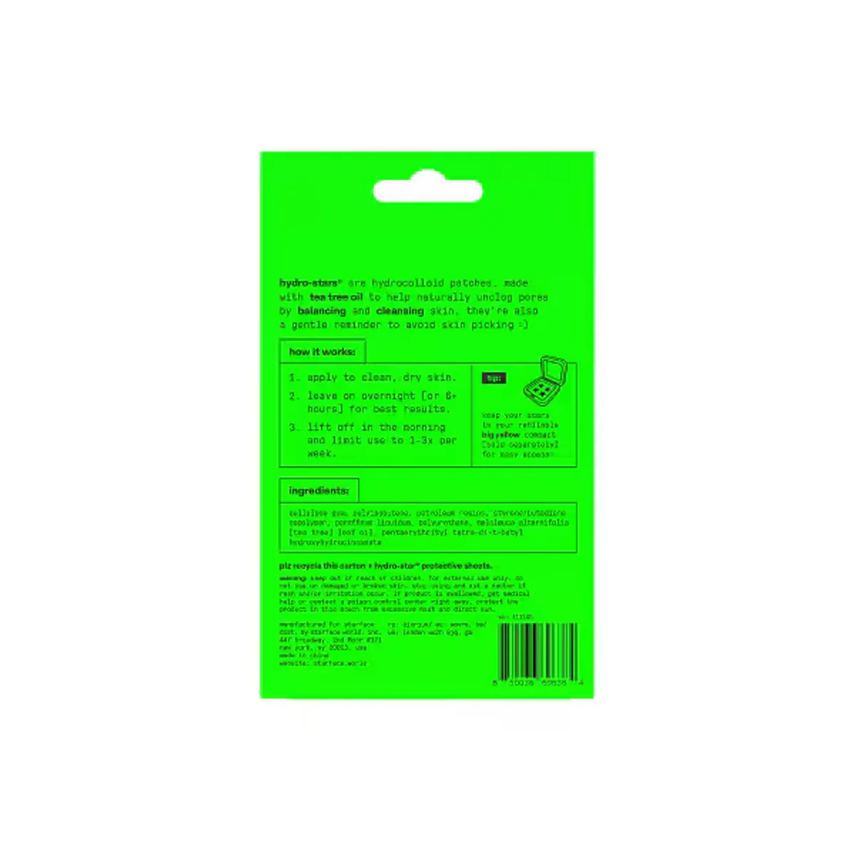 Hydro-star + tea tree Green