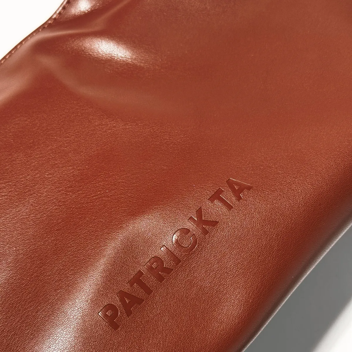 The Elevated Beauty Bag In Brown