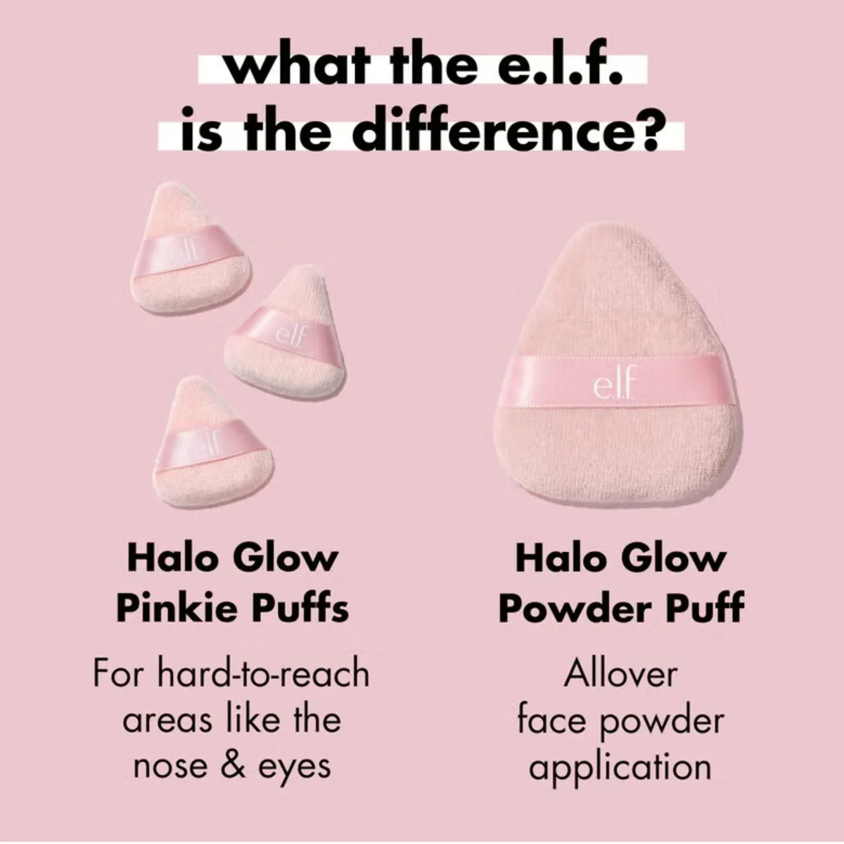 Halo Glow Pinkie Puffs - Set of 3
