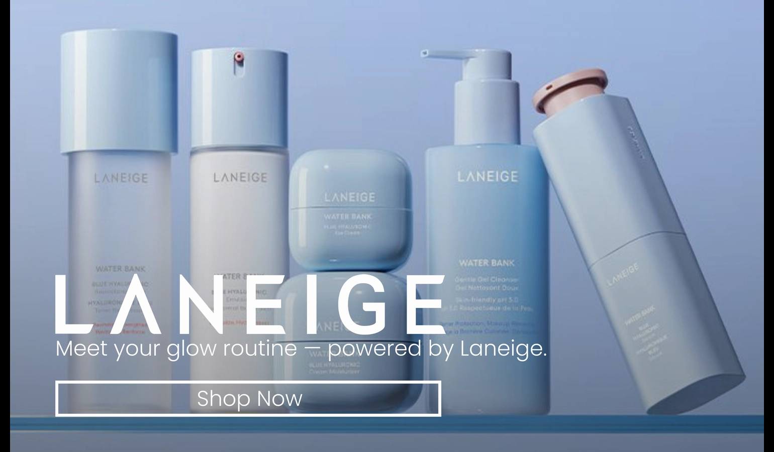 Laneige promotional banner on Linco marketplace