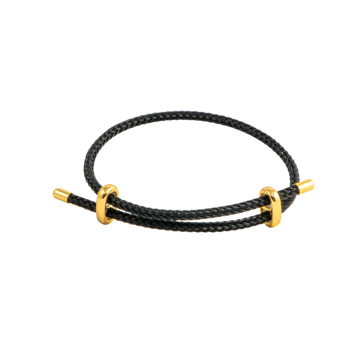 Wire Rope Bracelet - Black