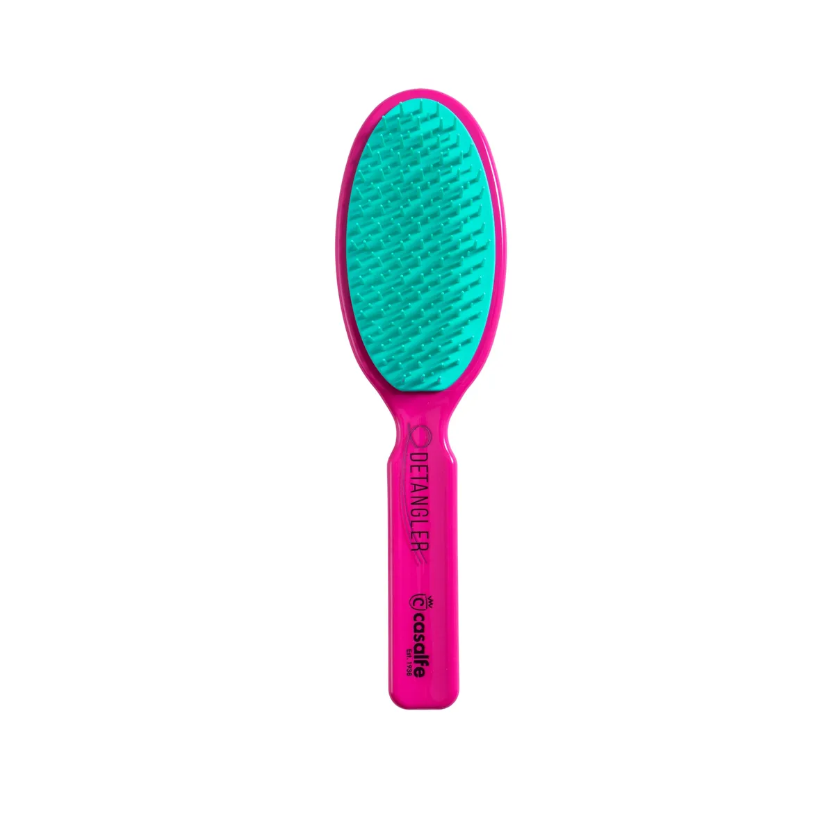 Detangle Oval Brush Normal Hair-Blue/pink
