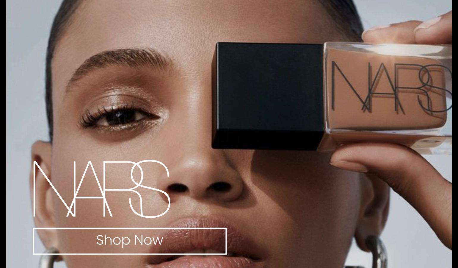 Nars promotional banner on Linco marketplace