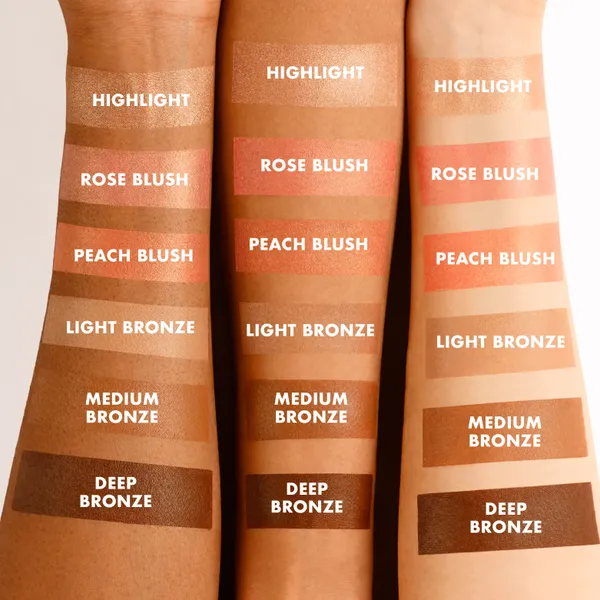 Cream Face Palette The Multi-Use Blush, Bronze, and Highlight Cream Palette