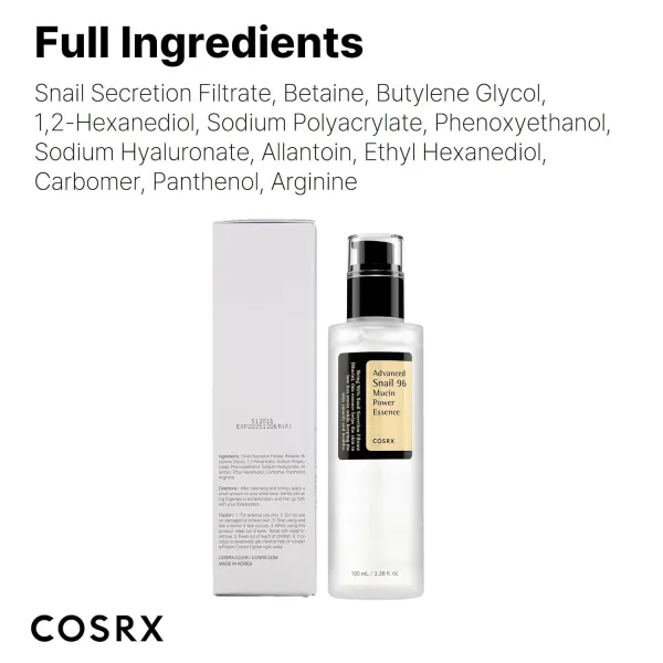 Advanced Snail 96 Mucin Power Essence (100ml)