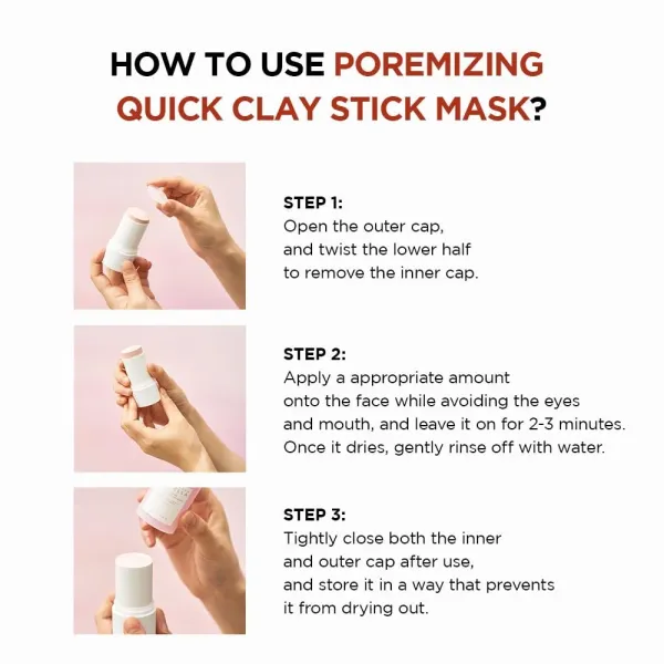 SKIN1004 Centella Poremizing Quick Clay Stick Mask 27g