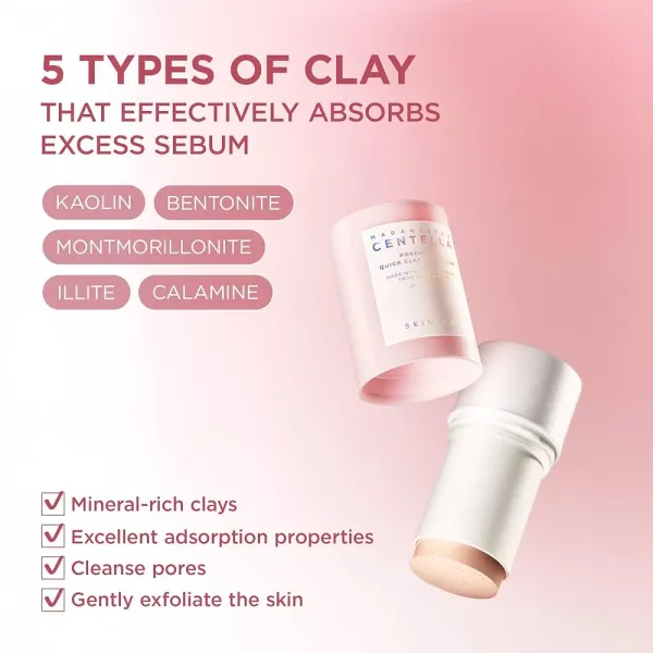 SKIN1004 Centella Poremizing Quick Clay Stick Mask 27g