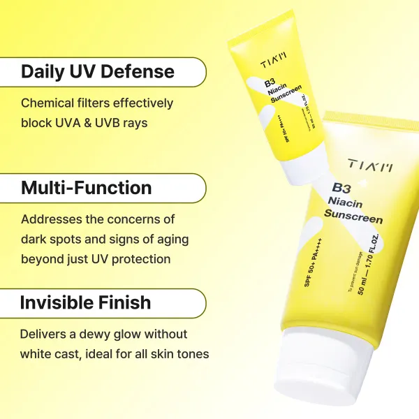 TIA'M B3 Niacin Sunscreen SPF 50 ml