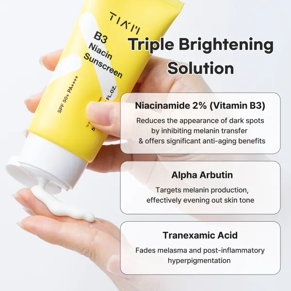 TIA'M B3 Niacin Sunscreen SPF 50 ml