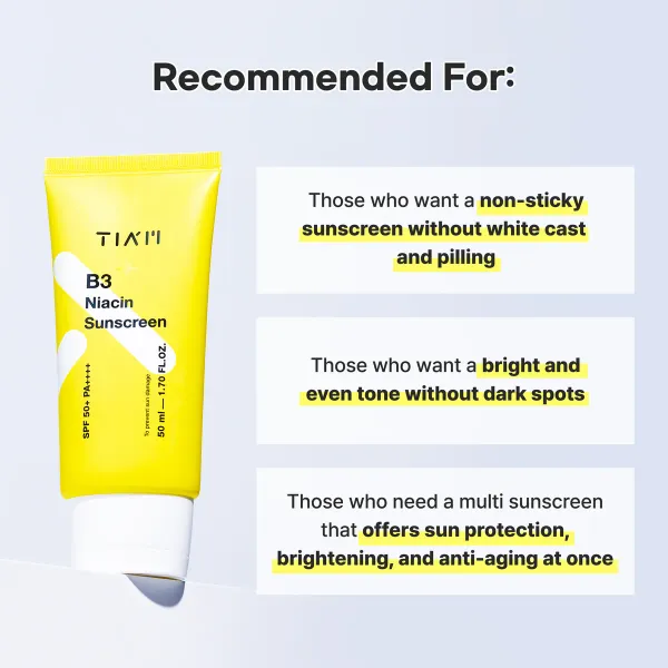 TIA'M B3 Niacin Sunscreen SPF 50 ml
