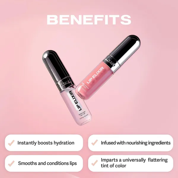 Lip Glaze Elixir 3-in-1 Balm + Oil + Gloss