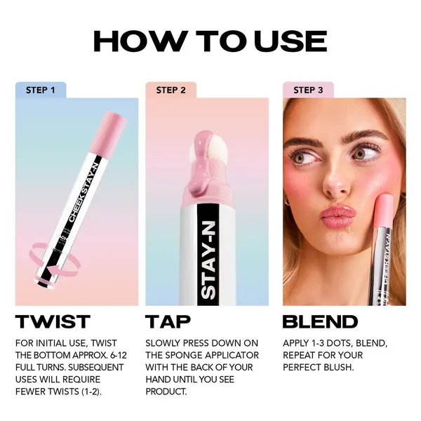 CHEEK STAY-N All-Day Liquid Blush