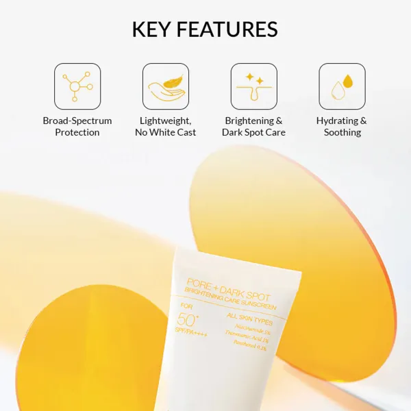 Celimax Pore+Dark Spot Brightening Care Sunscreen 50+SPF/PA+++ 50ml