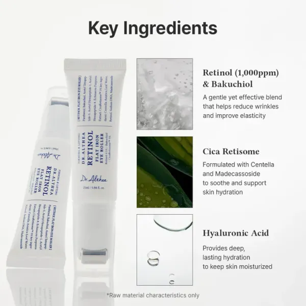 Dr. Althea Retinol Flat Iron Eye Roller 25ml