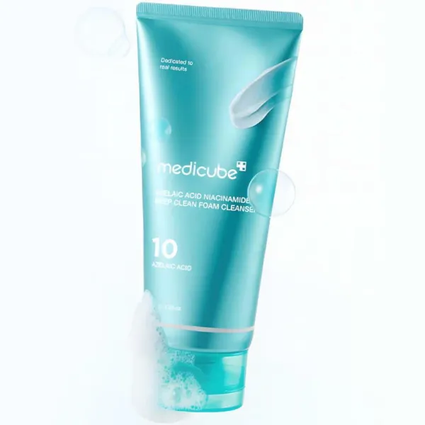 Medicube Azelaic Acid Niacinamide Deep Clean Foam Cleanser 120G