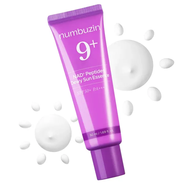 Numbuzin 9+ Nad Peptides Dewy Sun Essence Spf50+Pa++++ 50Ml