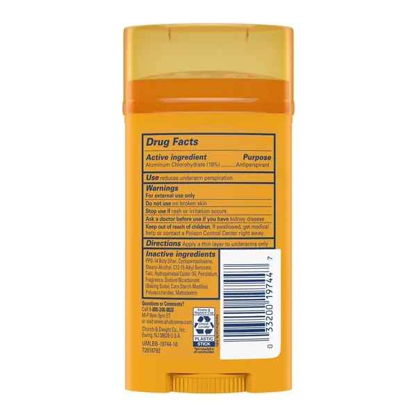 Arm & Hammer Ultra Max Antiperspirant Deodorant - 73g