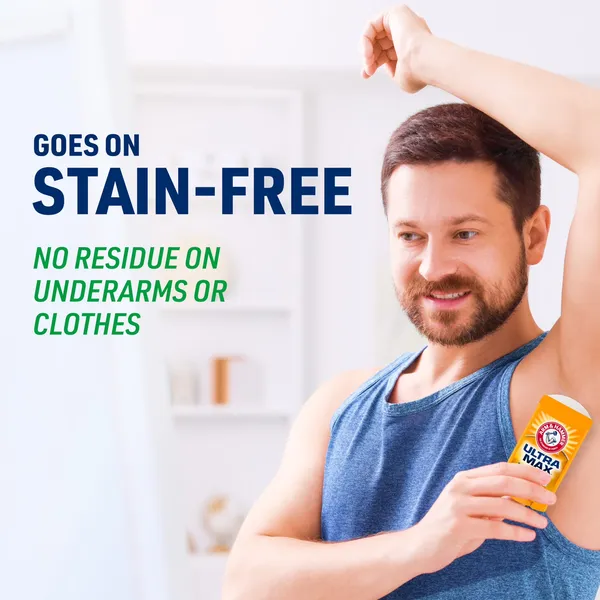 Arm & Hammer Ultra Max Deodorant- Fresh- Solid Wide Stick
