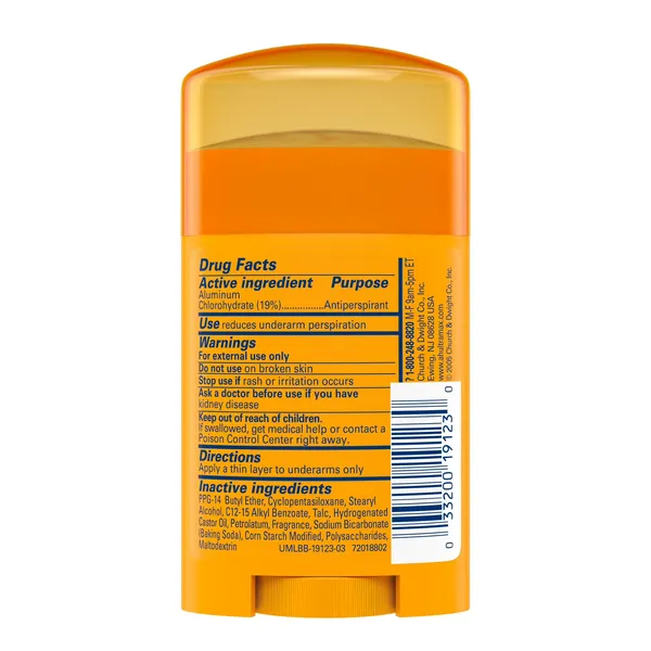 Arm & Hammer Ultra Max Solid AntiPerspirant Deodorant Powder Fresh 28g