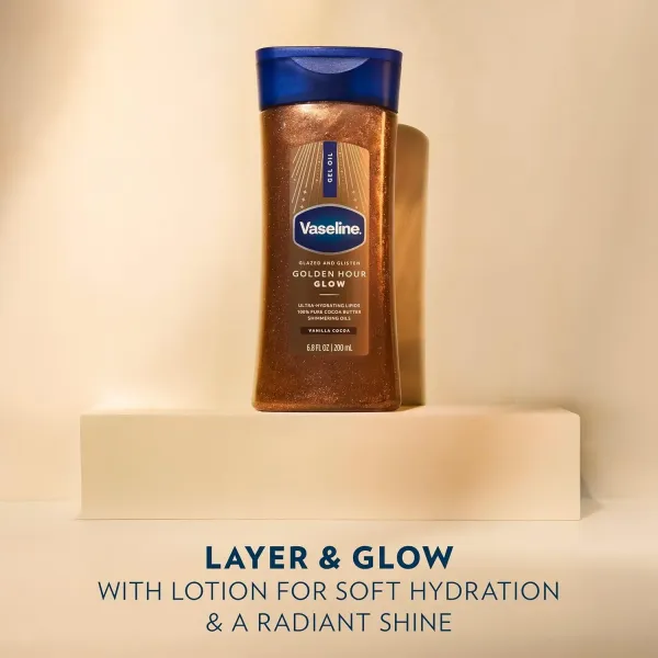 Vaseline Golden Hour Glow Body Shimmer Gel Oil - 200ml