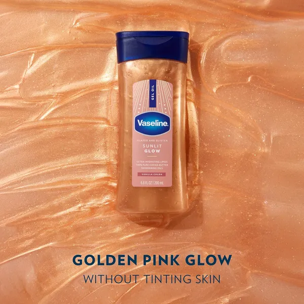 Vaseline Sunlit Glow Vanilla Cocoa Butter 200ml