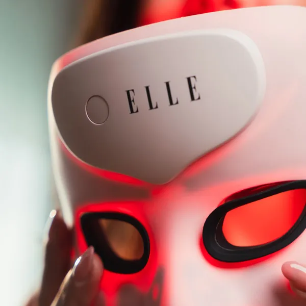 Elle LED Mask Radiance Boost Pro Facewear Pink Colour