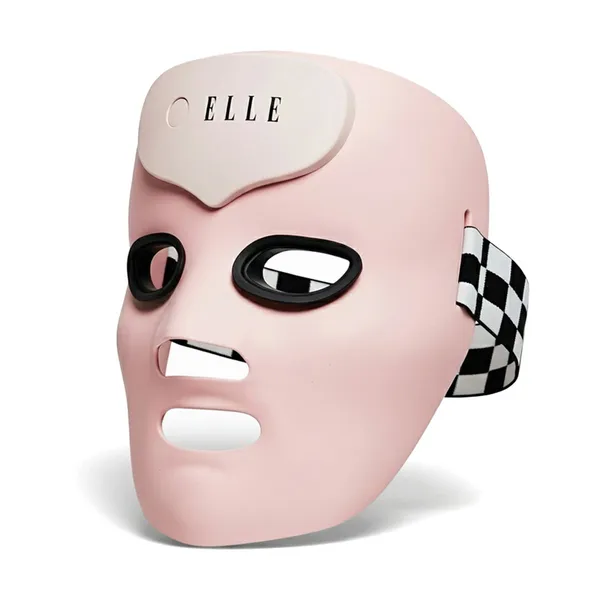 Elle LED Mask Radiance Boost Pro Facewear Pink Colour