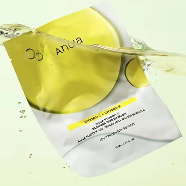 Anua Green Lemon Vita C Blemish Serum Mask