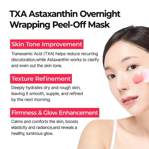 Dr.Melaxin TX Astaxanthin Triple Overnight Wrapping Mask 80ml