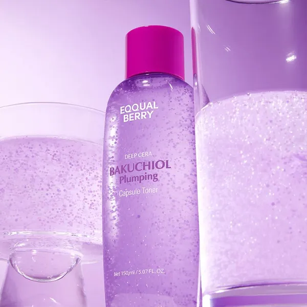 Eqqual Berry Deep Cera Bakuchiol Plumping Capsule Toner – 150ml