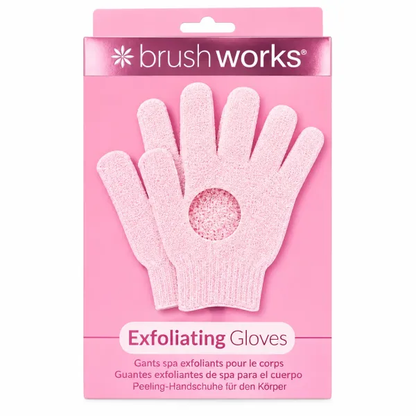 Brushworks - Exfoliating Gloves
