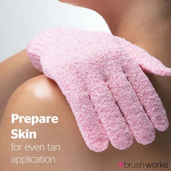 Brushworks - Exfoliating Gloves (Pack Of 3)