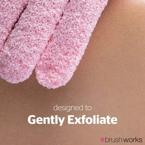 Brushworks - Exfoliating Gloves (Pack Of 3)
