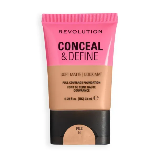Revolution Conceal and Define Full Cover Tube Foundation