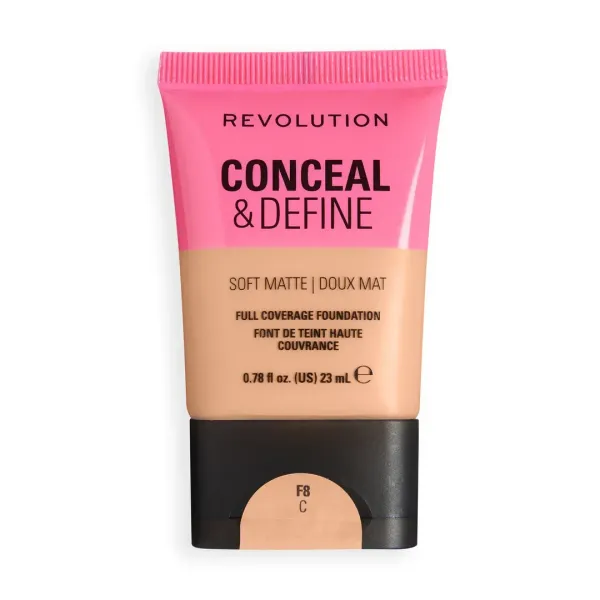 Revolution Conceal and Define Soft Matte Tube Foundation