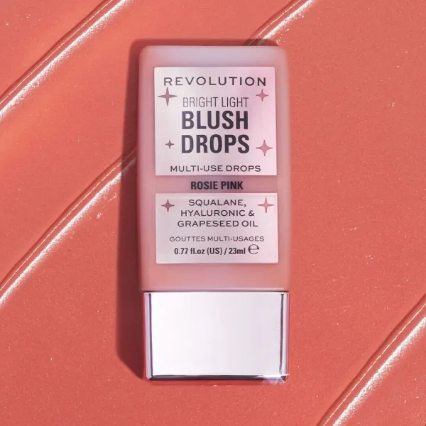 Revolution Bright Light Blush Drops Pink Rosie