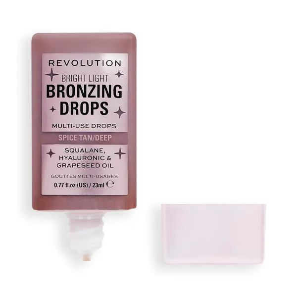 Revolution Bright Light Bronzing Drops Deep Bronze Summer Spice