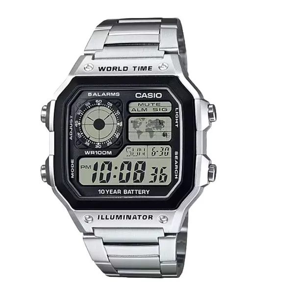 GLU Vintage  Model-AE-1200WHD-1AVDF  Color-Silver