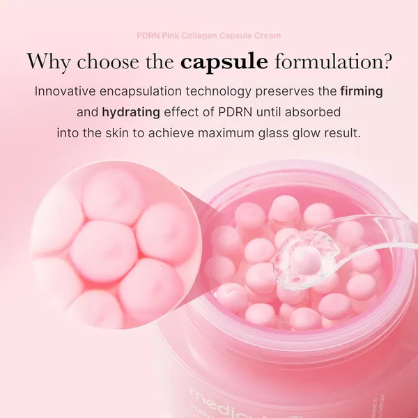 MEDICUBE-PDRN PINK COLLAGEN CAPSULE CREAM 55g