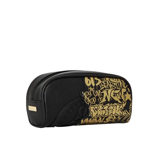 Half Graff Gold Pouch