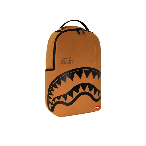 Shark Central DLX-Faux Suede Backpack