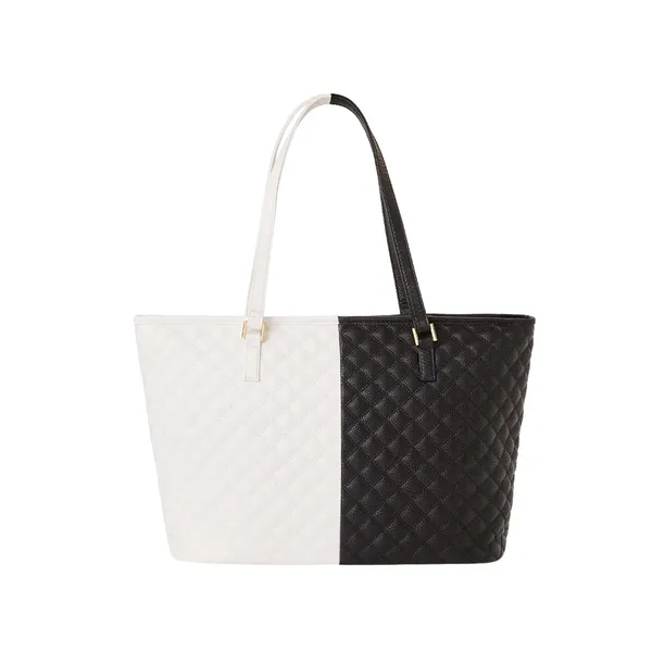 Split Quilt Shark Tote