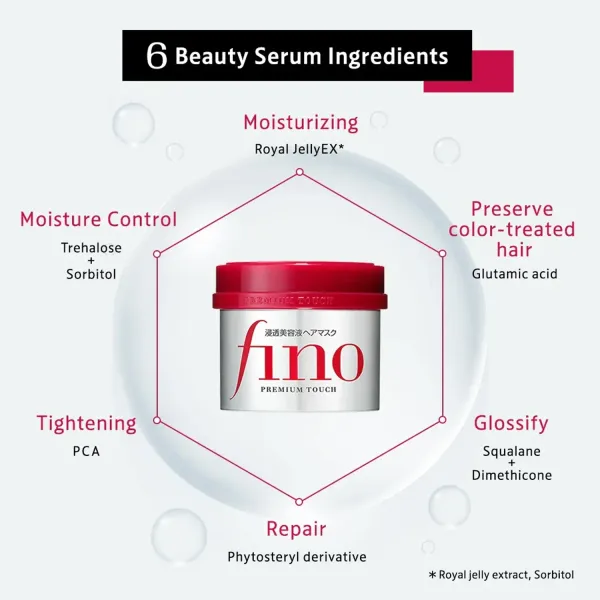 Fino Premium Touch Hair Treatment Mask - 230 gm