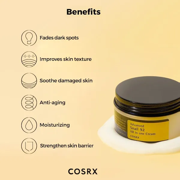 Advanced Snail 92 All In One Cream -  100 G