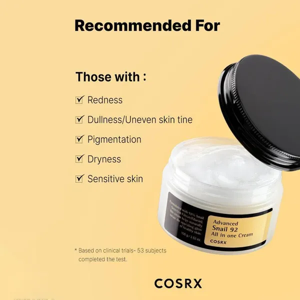 Advanced Snail 92 All In One Cream -  100 G